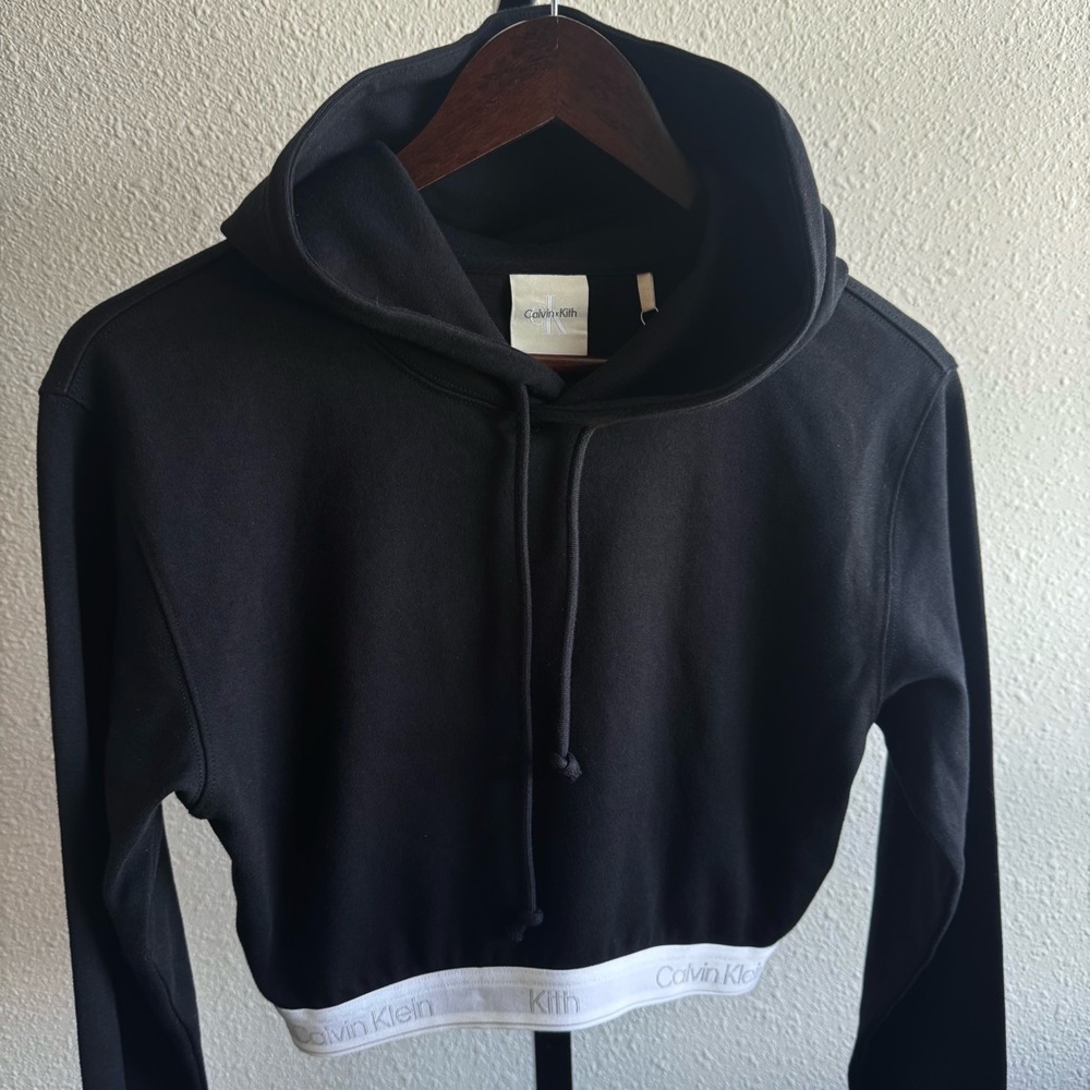 NWT Calvin Klein x KITH “Alexa” Cropped Hoodie